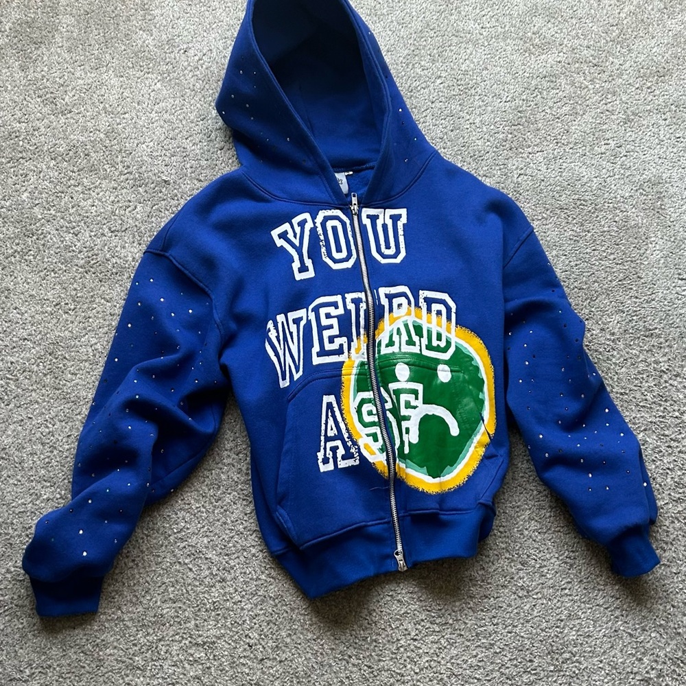 Blue WeirdoWorld Zipup
